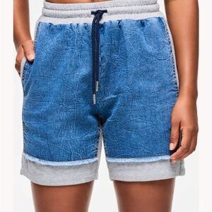 Zumba Fitness Women’s New Blue Jean Denim Shorts Size M